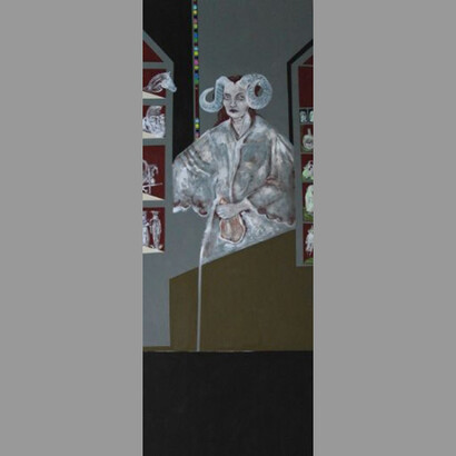 Igan D'Bayan, Flipinas 2,
2015,
acrylic on canvas,
122 x 244 cm