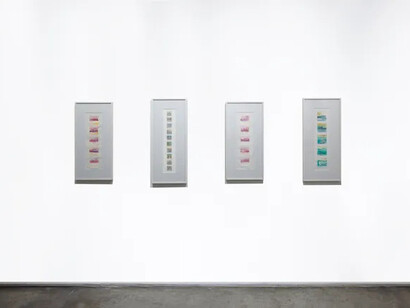 Mohammed Kazem, Scenes from the nineties, exhibition view. Courtesy of Gallery Isabelle