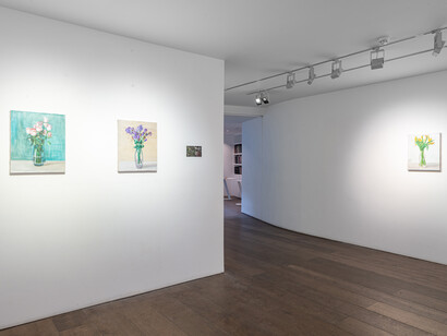 Ruozhe Xue, Chronoscape, exhibition view. Courtesy of rosenfeld gallery