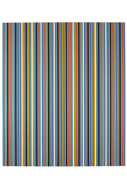 Bridget Riley, Après Midi, 1981, Oil on linen, 91 x 77 3/4 inches (231 x 197.5 cm), Private collection © Bridget Riley 2014. All rights reserved. Courtesy David Zwirner, London