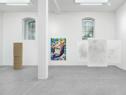Verschiedene künstler, Wir sind hier! Ausstellungsansicht. Mit freundlicher genehmigung des Museum Haus Konstruktiv