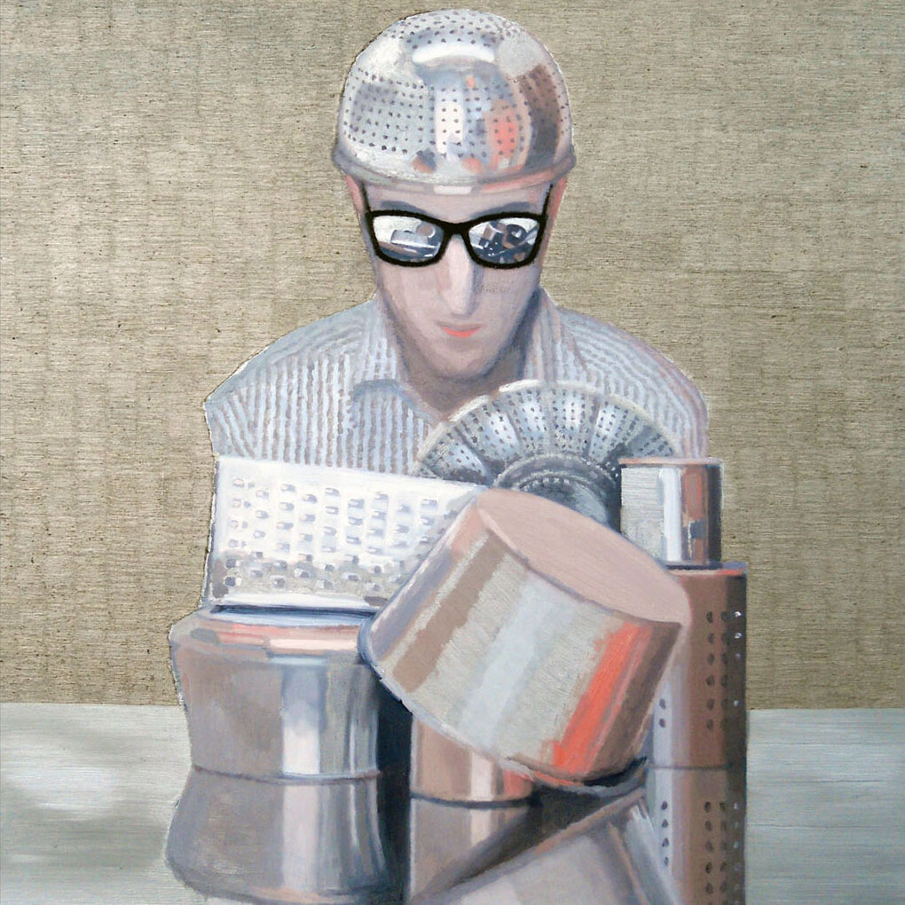 Pablo Candiloro, Room Service #32, 2013, oil on canvas, 70 x 60 cm, courtesy Romberg