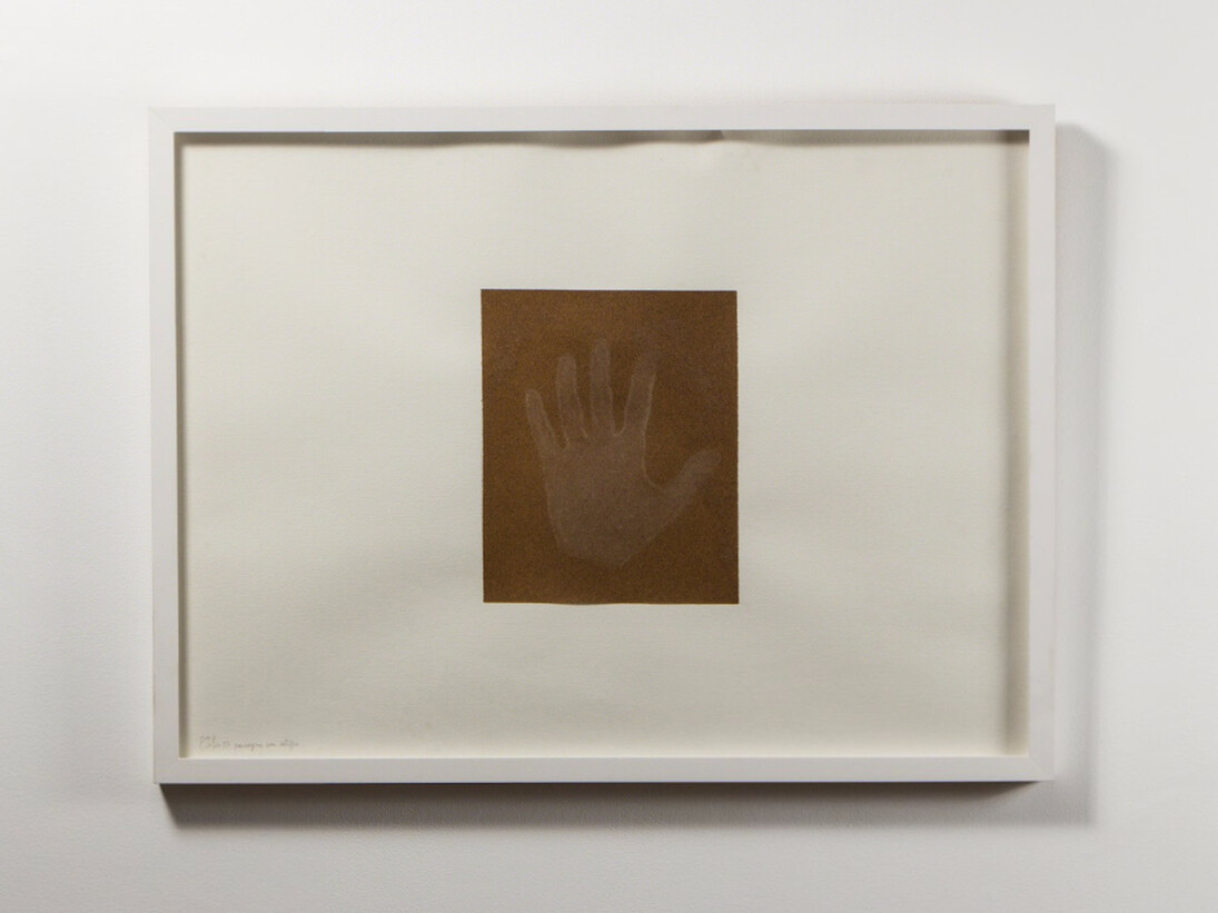 Carlos Zilio, Paisagem com vestígio, 1977. Courtesy of Galeria Raquel Arnaud