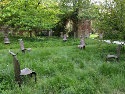 Roberto Sebastian Matta. Sculptures, Giardino di Palazzo Soranzo Cappello, Venice