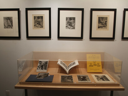 Max Ernst, Une semaine de bonté, installation view. Courtesy of Ubu Gallery, New York