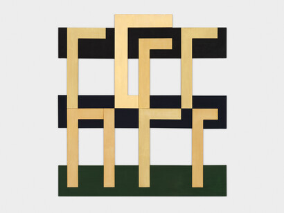 David Novros, Untitled, 2024. Courtesy of Paula Cooper Gallery