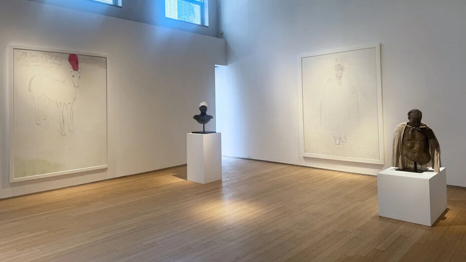 Nicolas Africano, Themes and variations, exhibition view. Courtesy of Nancy Hoffman Gallery