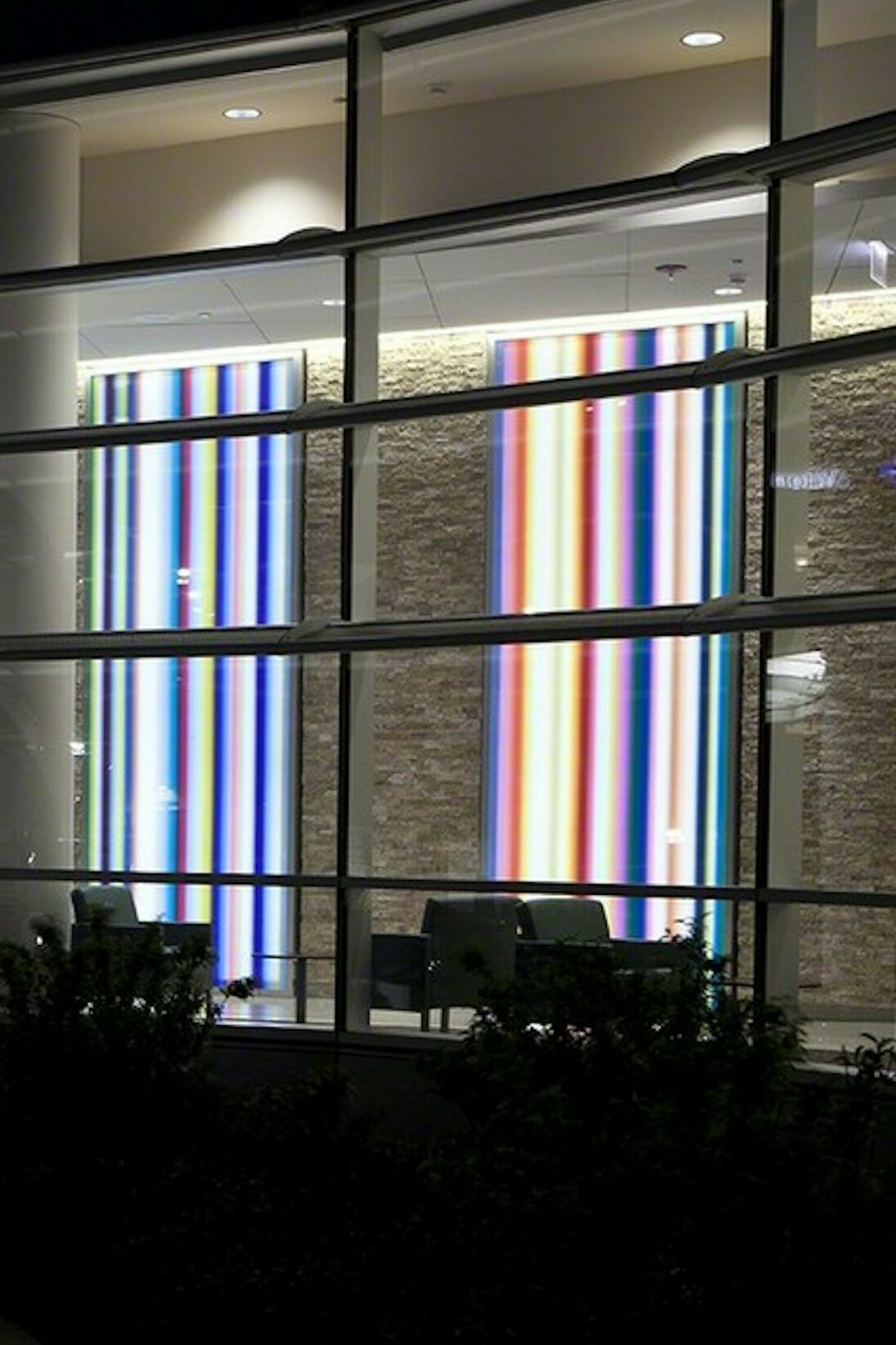 Walead Beshty RxArt Project for AIMMC, Exhibition view. Courtesy of RxArt