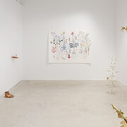 Blanca Gracia, Mala hierba nunca muere (Weeds never die), exhibition view. Courtesy Prats Nogueras Blanchard Barcelona/Madrid. Photo by Roberto Ruiz