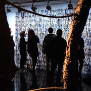 Formas de lo invisible, vista de exhibición. Cortesía del Museo de la Memoria y los Derechos Humanos 