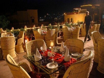 All is ready for a romantic dinner in Kalyani