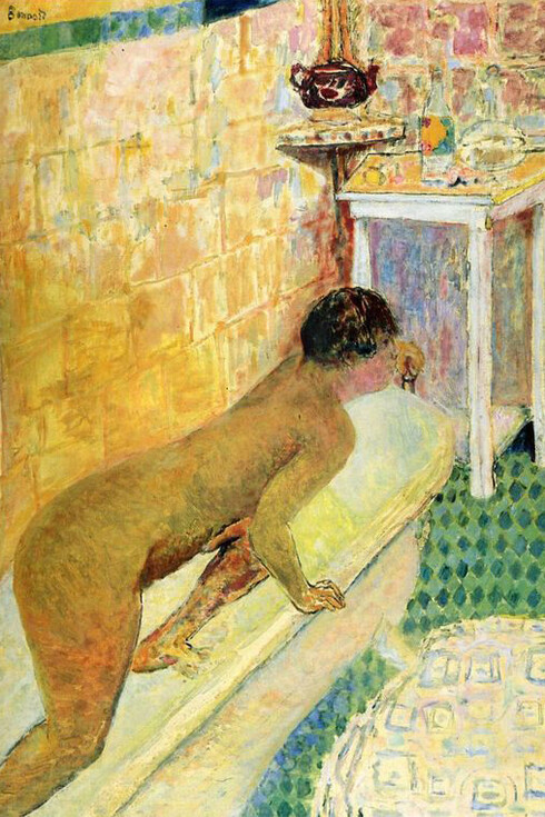 Pierre Bonnard. Uscita dal bagno