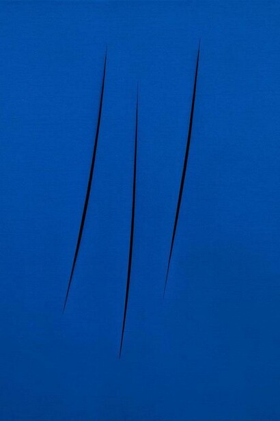 Lucio Fontana. Galería Cayón, Madrid, 2017. ©Joaquín Cortés y Román Lores