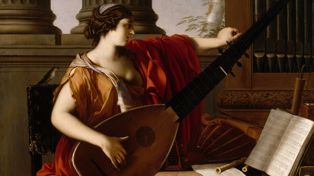 Laurent de La Hyre, Alegoría de la música, 1649