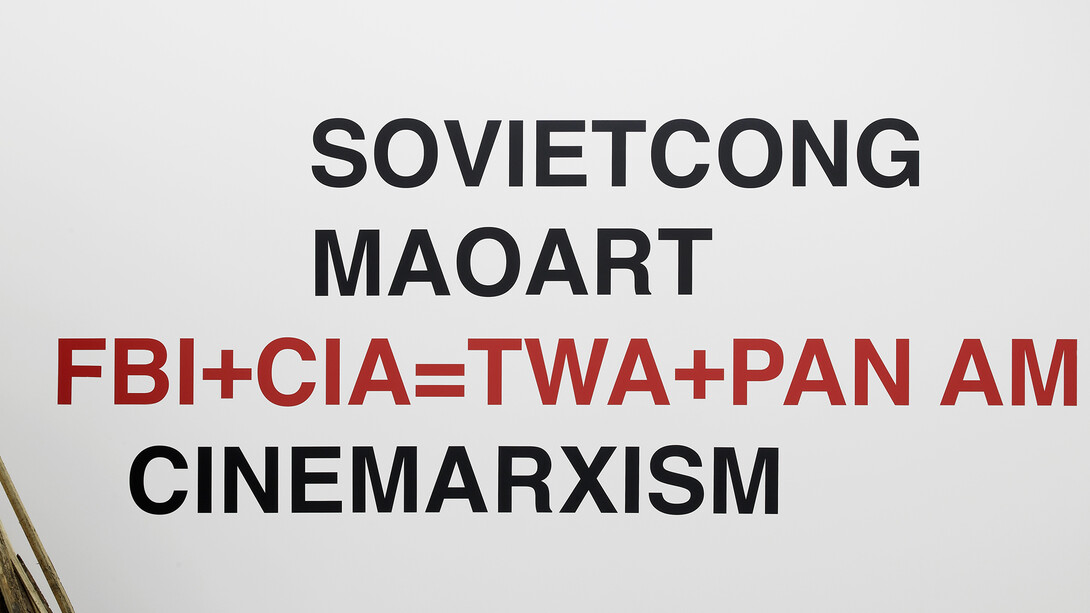 Liam Gillick, The Thought Style Meets The Thought Collective, exhibition view, first floor gallery, room 2, Maureen Paley, London, 2015 © Liam Gillick, courtesy Maureen Paley, London