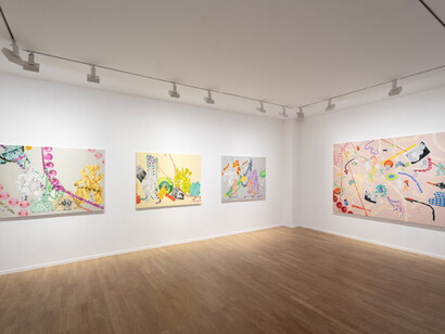 Léonard Martin, Chef menteur, exhibition view. Courtesy of Templon