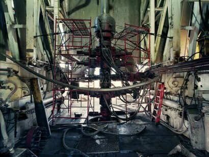 Blowout Preventer, Mountrail County, North Dakota, 2010, Chromogenic print, 63 3/4 x 77 13/16 in. (162 x 197.7 cm), Edition of 10