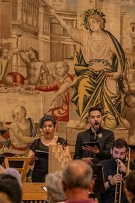 Il sacro splendore del Castello Sforzesco. Milano e la polifonia di Weerbeke e Gaffurio tra corte e cattedrale nel concert à boire di Harmonia Cordis in cartellone a FloReMus 2022 Ⓒ Alberto Panzani