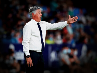 Carlo Ancelotti exjugador y actual director técnico del Real Madrid, uno de los artífices del éxito del equipo en la ultima temporada 21-22