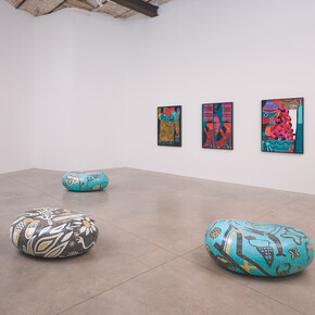 Various artists, Fragments of paradise, exhibition view. Courtesy of Zidoun-Bossuyt Gallery