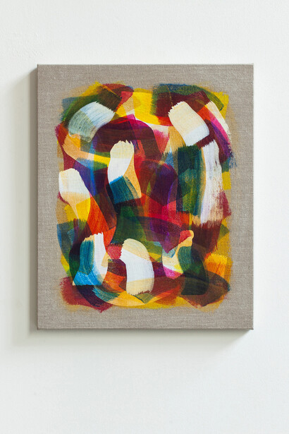 Anthony B. Creeden, Casca Grossa #5, 2015, egg tempera on linen, Photo credit: Brian Fitzsimmons