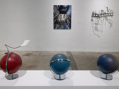 Various artists, My house burned down, exhibition view. Courtesy of Track 16 Gallery