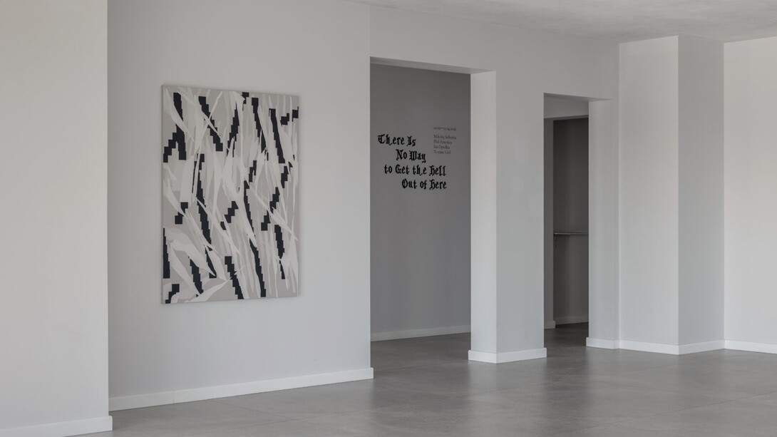 Various artists, There is no way to get the hell out of here, exhibition view. Courtesy of Krupa Gallery