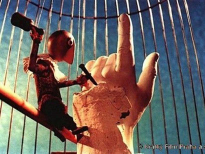 Jiří Trnka. The Hand (film still), 1965. 35mm color film, sound, 19 minutes. © KRÁTKÝ FILM PRAHA a.s.