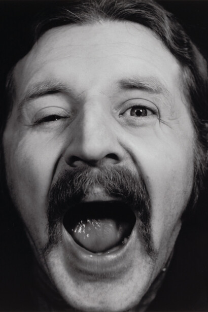 George Maciunas. Portrait of Milan Knizak. 1967. Gelatin silver print. The Gilbert and Lila Silverman Fluxus Collection Gift