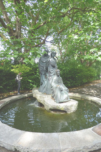 Fonte dos Três Destinos em St. Stephen's Green