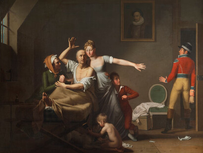 Hilaire Ledru, Indigence and honor, 1804. Courtesy of the Art Institute of Chicago