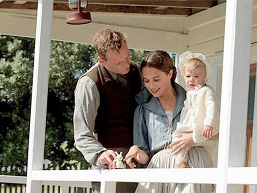 Una scena di "The light between oceans" di Derek Cianfrance