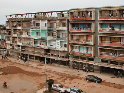 Edifício residencial no Huambo, Angola