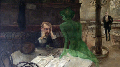 «El bebedor de ajenjo» (1901), Viktor Oliva