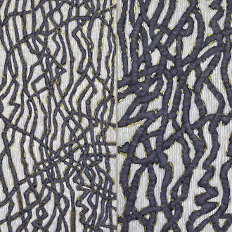 Amy Kaufman, Little street repair (detail), 2025. Courtesy of Traywick Contemporary