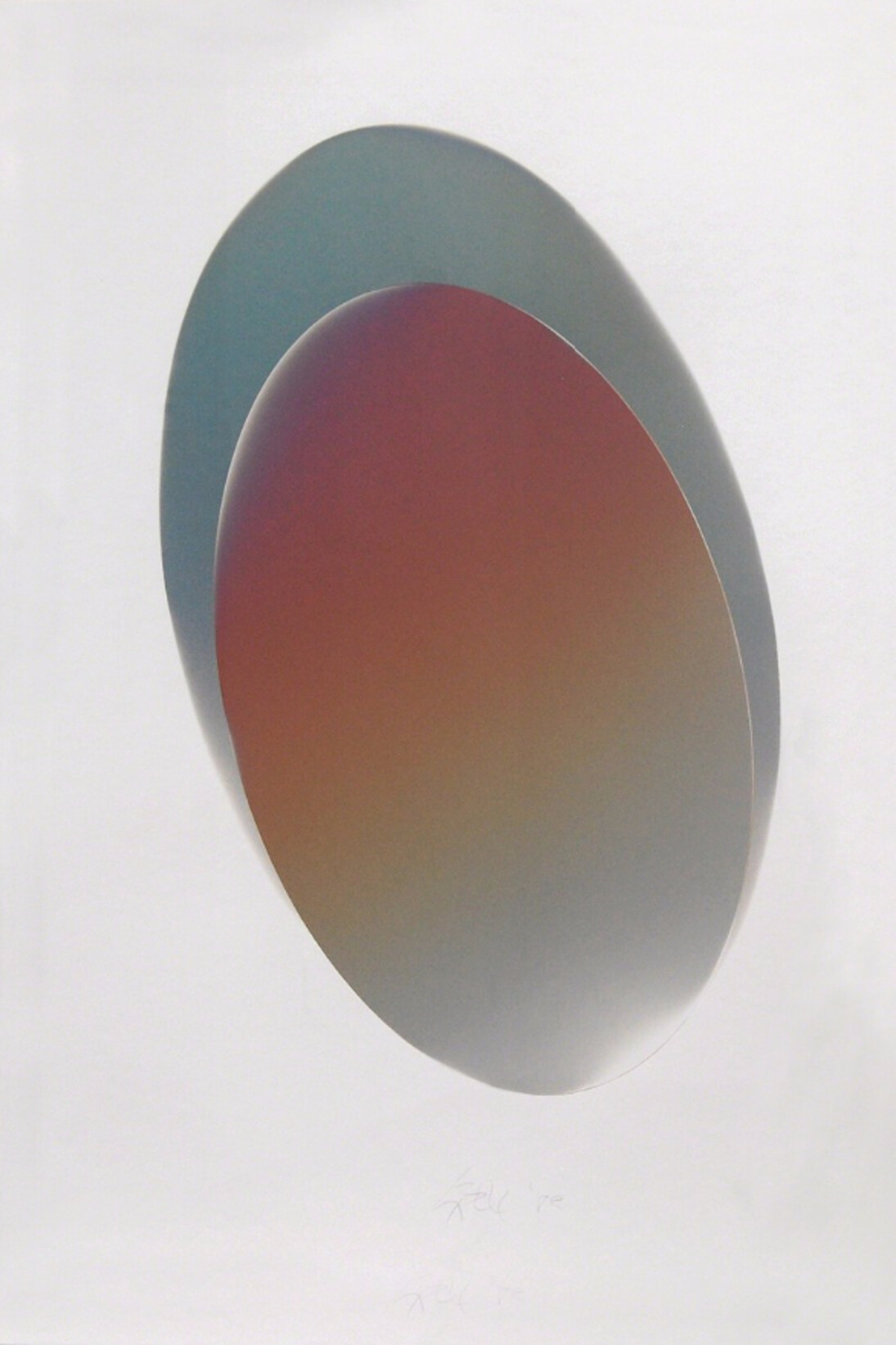Larry Bell, ELIN 76, 1982. Courtesy of L.A. Louver
