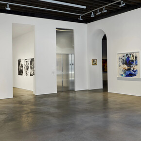 Matt Saunders, On an overgrown path, exhibition view. Courtesy of Marian Goodman Gallery
