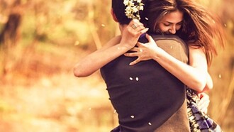 Una pareja enamorada