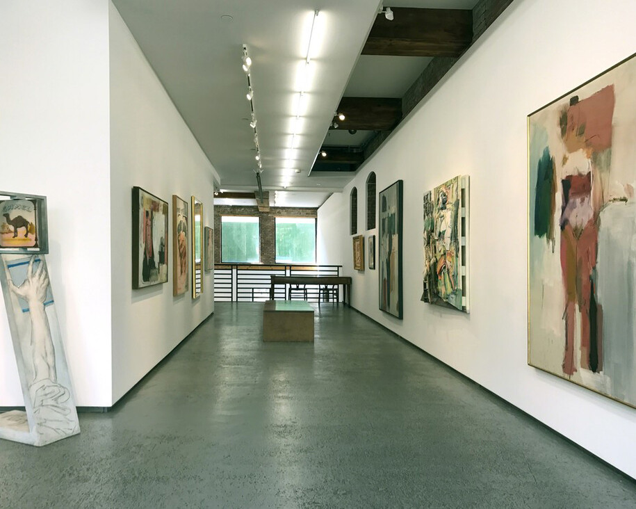 Larry Rivers, Exhibition view. Courtesy of Tibor de Nagy Gallery