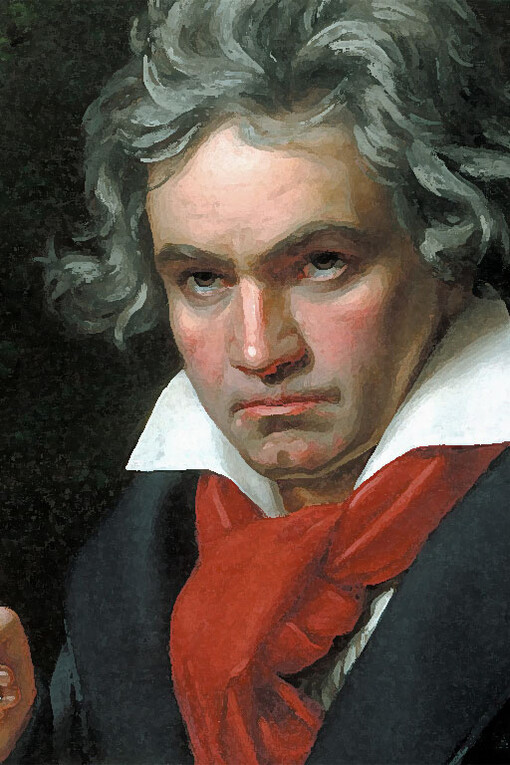 Ritratto di Ludwig Van Beethoven