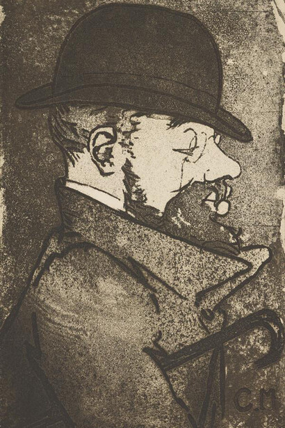 Charles Maurin
Portrait of Toulouse Lautrec