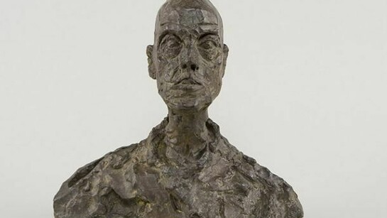 Alberto Giacometti, Tête d’homme (Lotar I), c. 1964-1965, Bronze, 26 x 28.1 x 10.4 cm. Collection Fondation Giacometti, Paris © Estate Giacometti (Fondation Giacometti and ADAGP, Paris) 2014