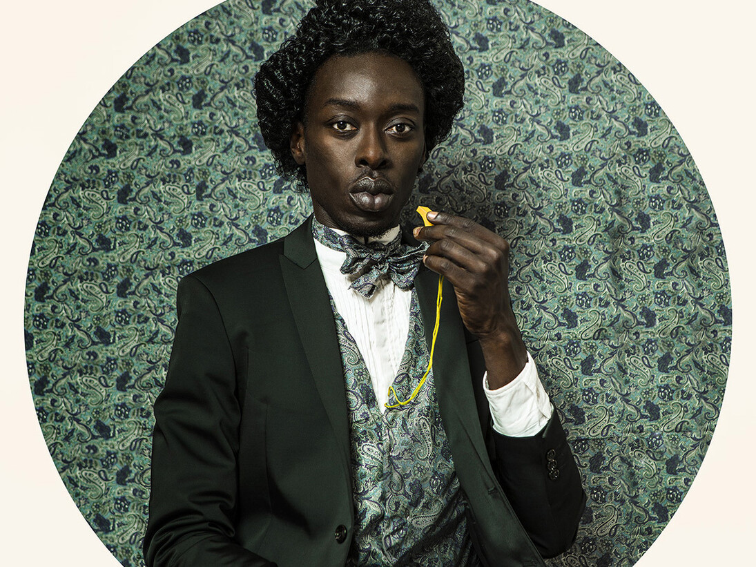Detail of Omar Victor Diop, Frederick Douglass, 2015, Inkjet print on Hahnemuhle paper, Courtesy of the MAGNIN-A Gallery