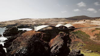 Ochoquebradas es un proyecto llevado adelante por Ryue Nishizawa, quien concibe la arquitectura como una experiencia sensorial y física que desdibuja las fronteras entre lo construido y lo natural