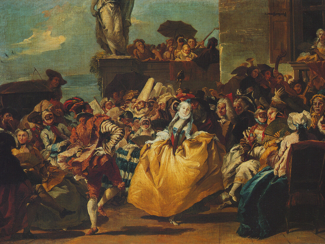 Pio Abad, The Minuet, oil on canvas attributed to Giovanni Domenico Tiepolo, sequestered by the Republic of the Philippines and subsequently sold by Christie's on the 11th of January 1991.