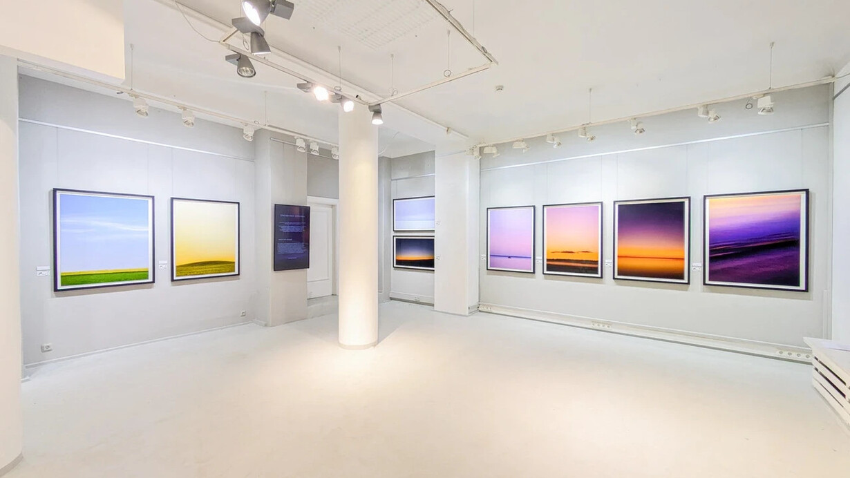 Juss Saska, Unearthly Estonia, exhibition view. Courtesy of Okapi Gallery