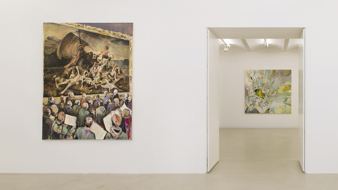 Franziska Klotz and Patricia Ayres. Courtesy of Galerie Kornfeld