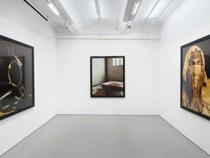 Andres Serrano, Exhibition view. Courtesy of Jack Shainman Gallery