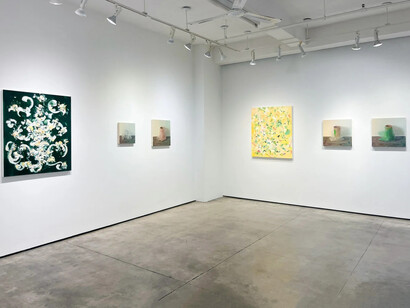 Samantha Haring and Tess Michalik, Reprieve, exhibition view. Courtesy of Kathryn Markel Fine Arts