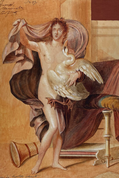 Documentare gli Scavi: Pompei nelle imprese editoriali del Regno 1740–1850, dipinto in mostra. Per gentile concessione del Museo Archeologico Nazionale di Napoli